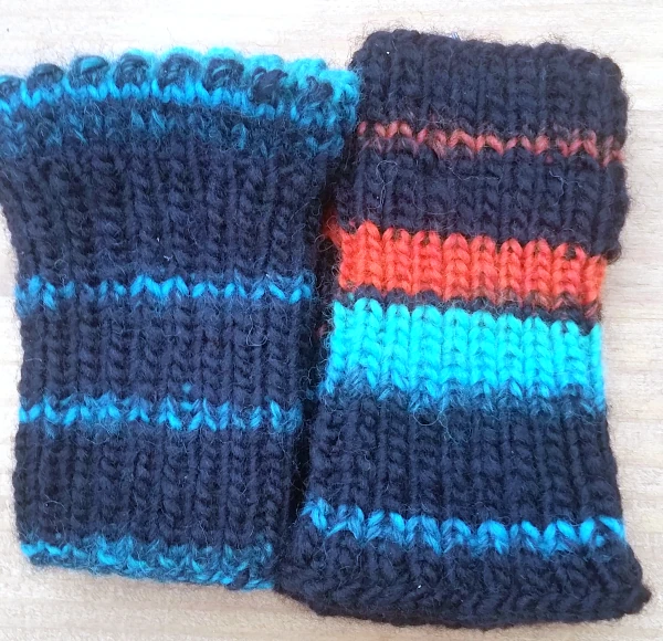 gestrickte Pulswärmer