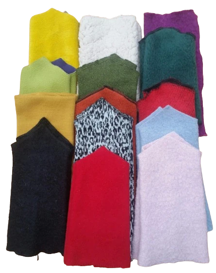 genähte Pulswärmer